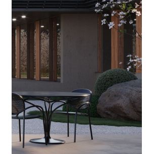 Table structure en aluminium 70cm LES ARCS UNOPIU