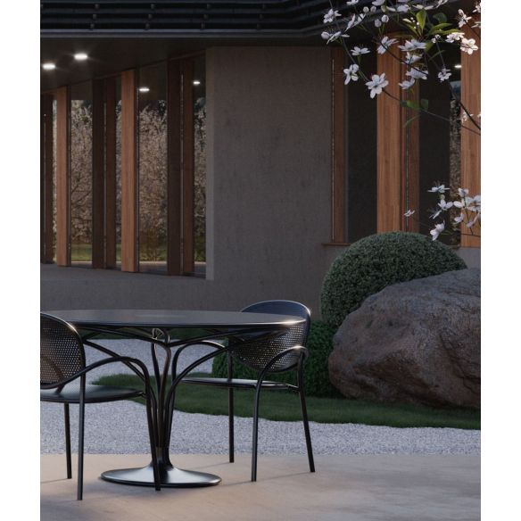 Table structure en aluminium 70cm LES ARCS UNOPIU
