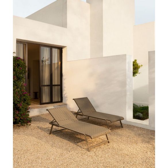 Bain de soleil en aluminium TLINE UNOPIU
