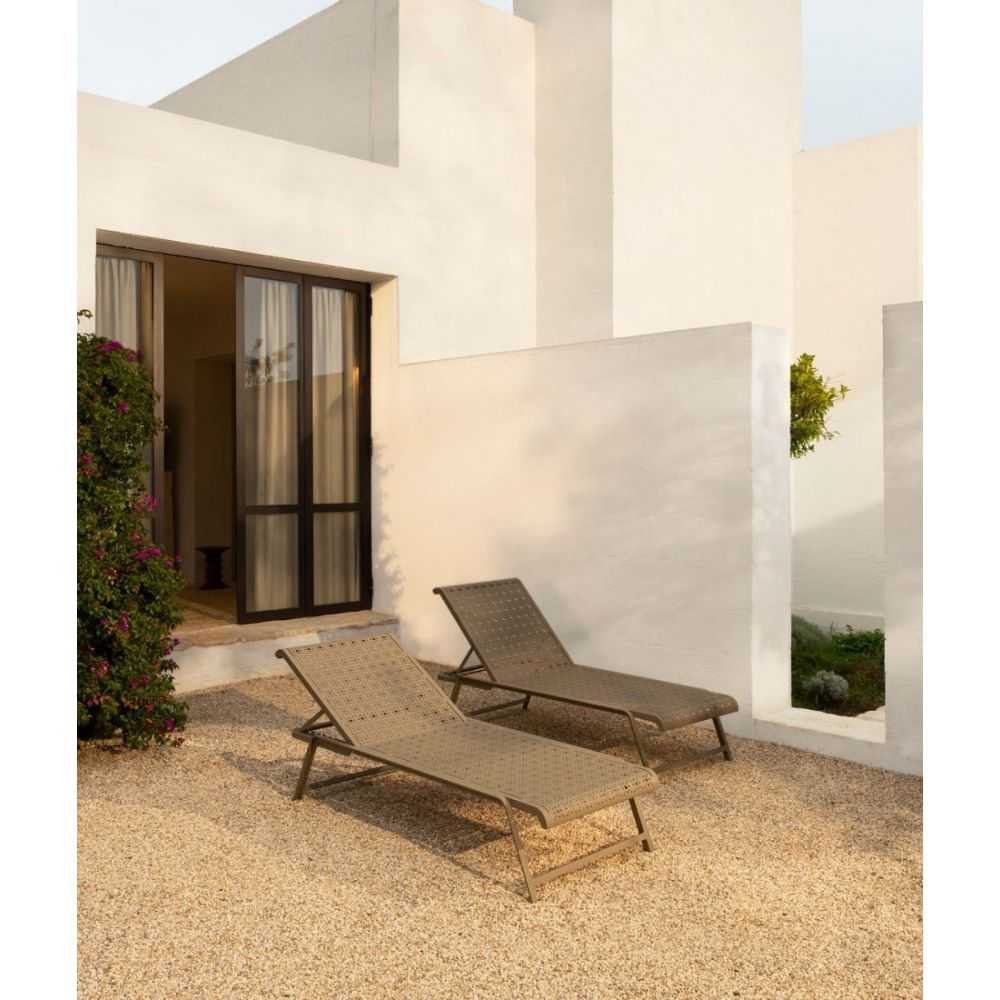 Bain de soleil en aluminium TLINE UNOPIU