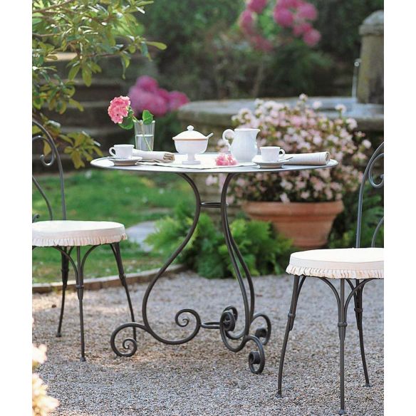 Table de jardin ronde AURORA UNOPIU