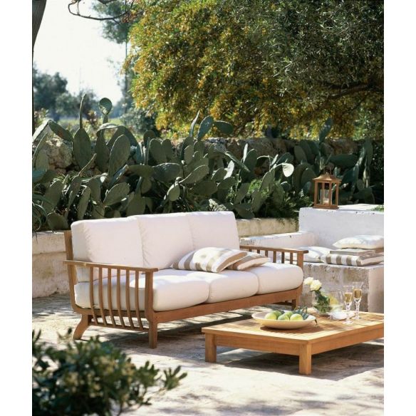 Canapé 3 places assise basse CHELSEA UNOPIU