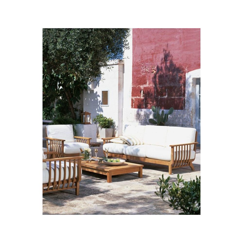 Canapé 3 places assise basse CHELSEA UNOPIU