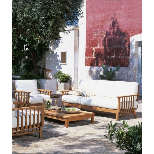 Canapé 3 places assise basse CHELSEA UNOPIU