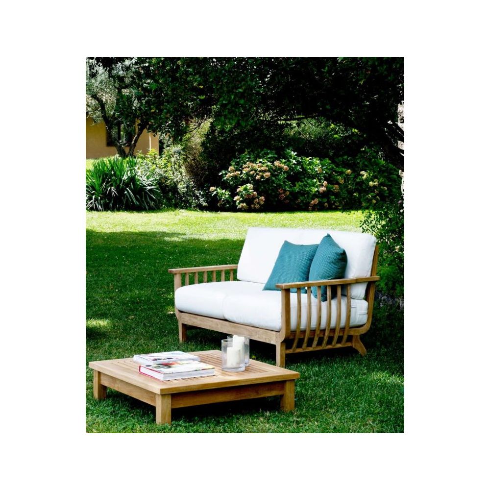 Canapé 2 places assise basse CHELSEA UNOPIU