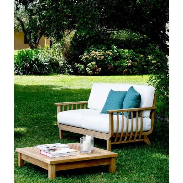 Canapé 2 places assise basse CHELSEA UNOPIU