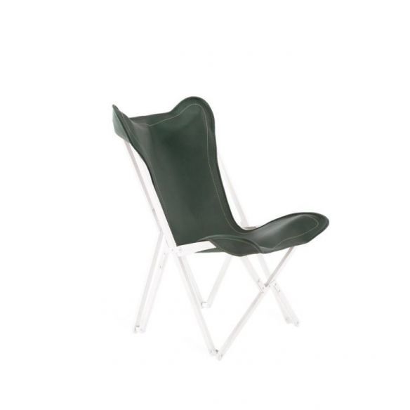 Fauteuil pliant en cuir CHELSEA UNOPIU