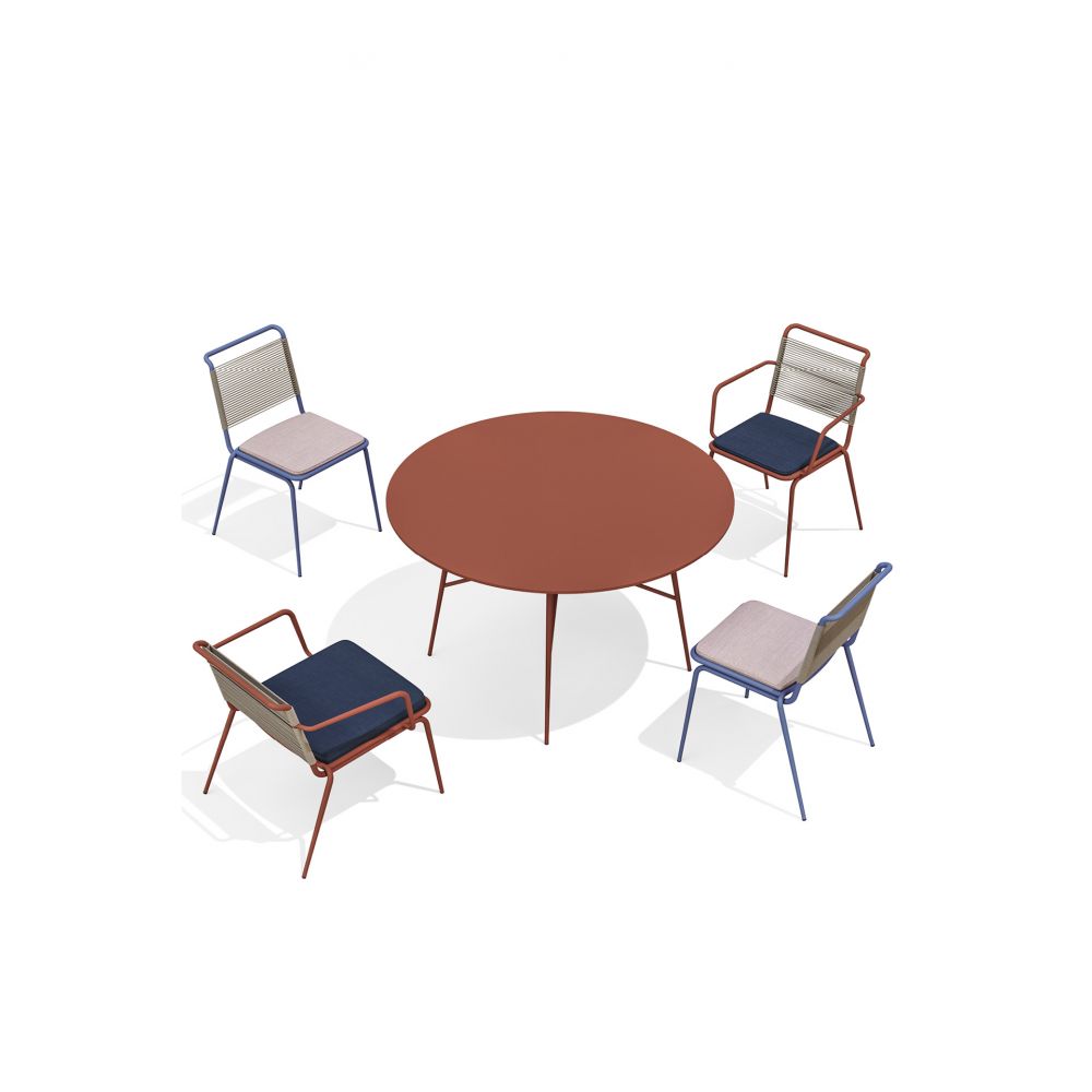 Chaise avec accoudoirs Kissi