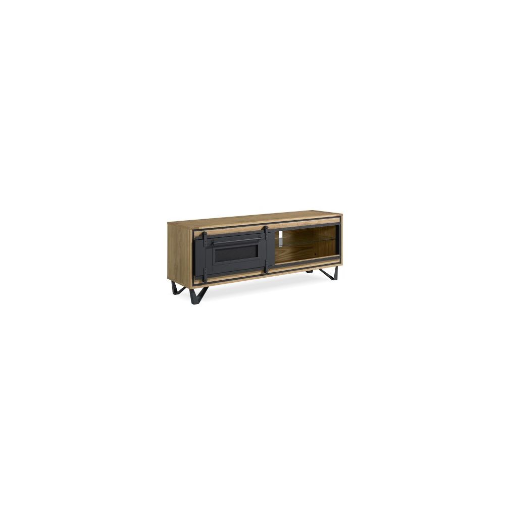 Meuble TV Hifi - 1 porte en 1,65m Sunset