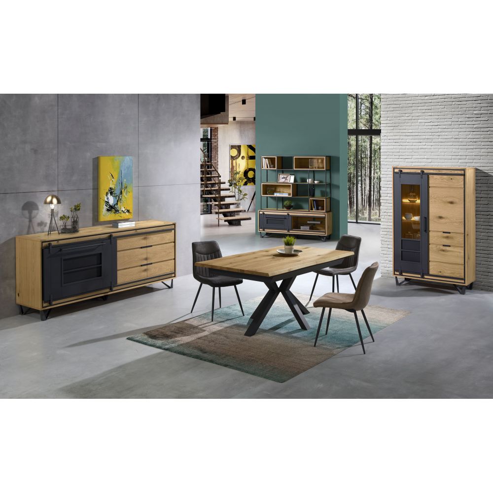 Table rectangle pied Y en 180 x 100 -...