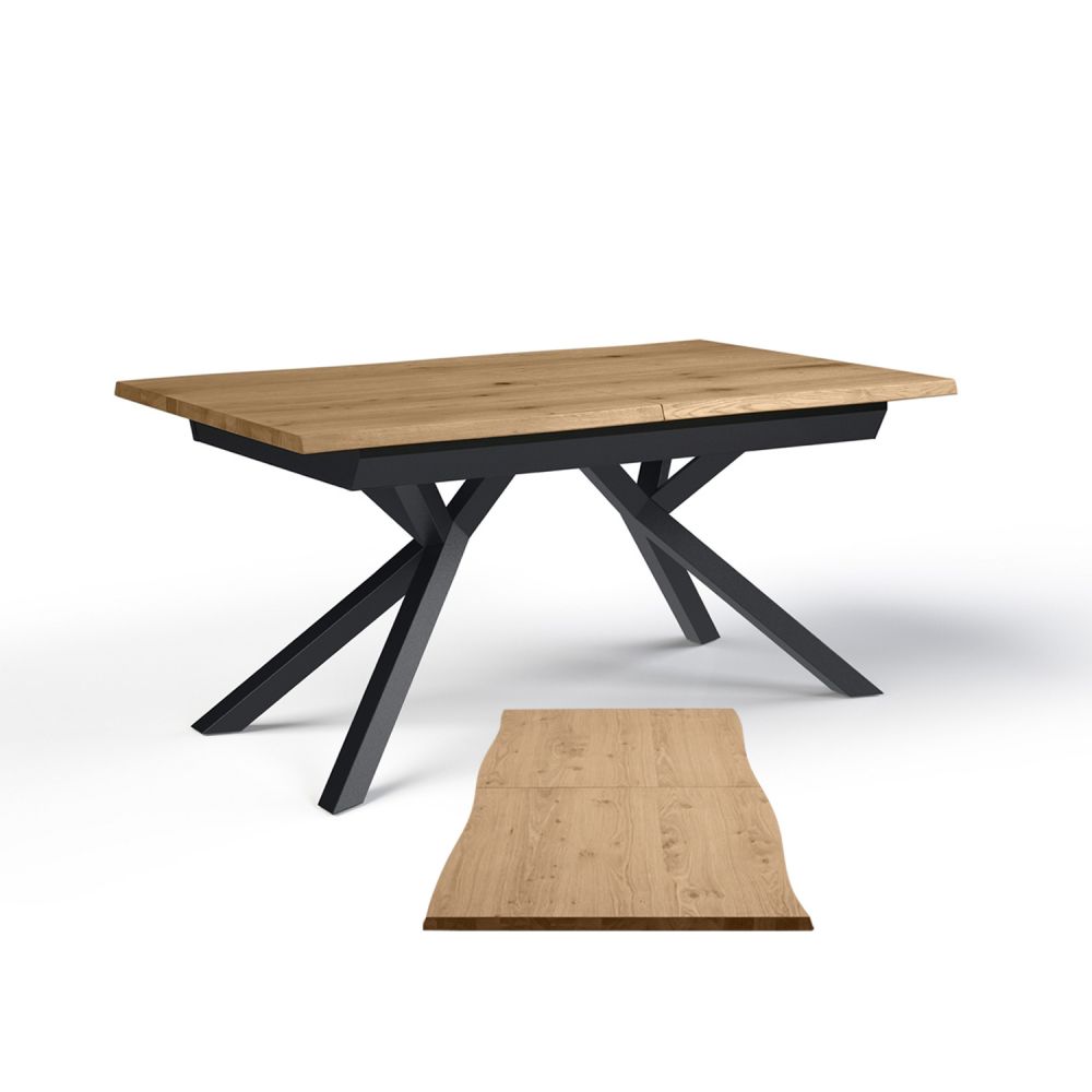 Table rectangle pied Y en 160 x 90 -...