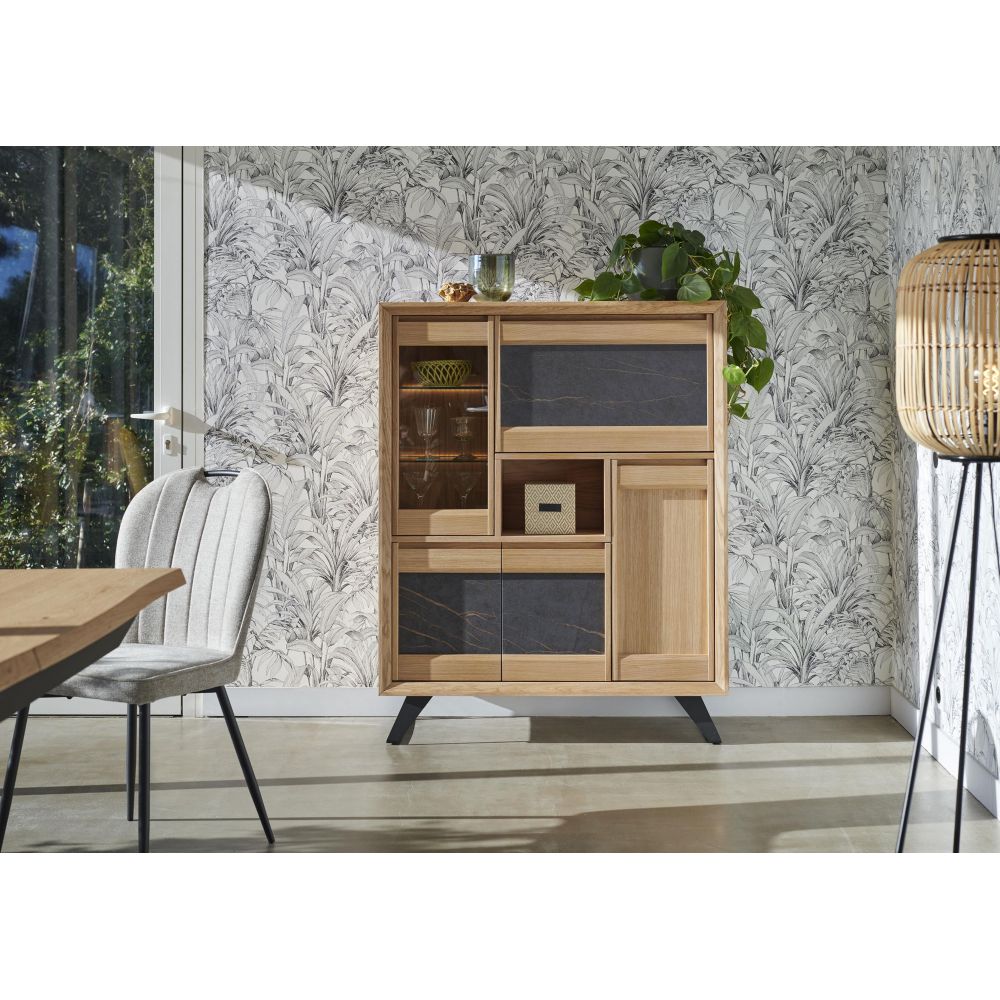 Rangement 4 portes - 1 abattant - 1...