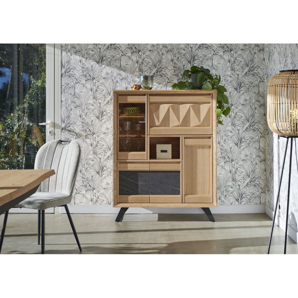 Rangement 4 portes - 1 abattant - 1...