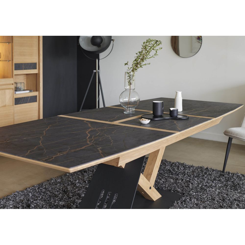 Table tonneau en 200 x 105 - Plateau...