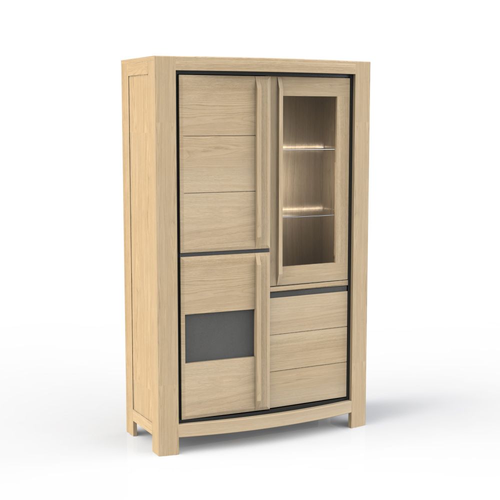Vitrine 4 portes Tolède