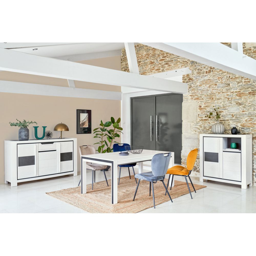 Enfilade 3 portes en 1,75m Tolède