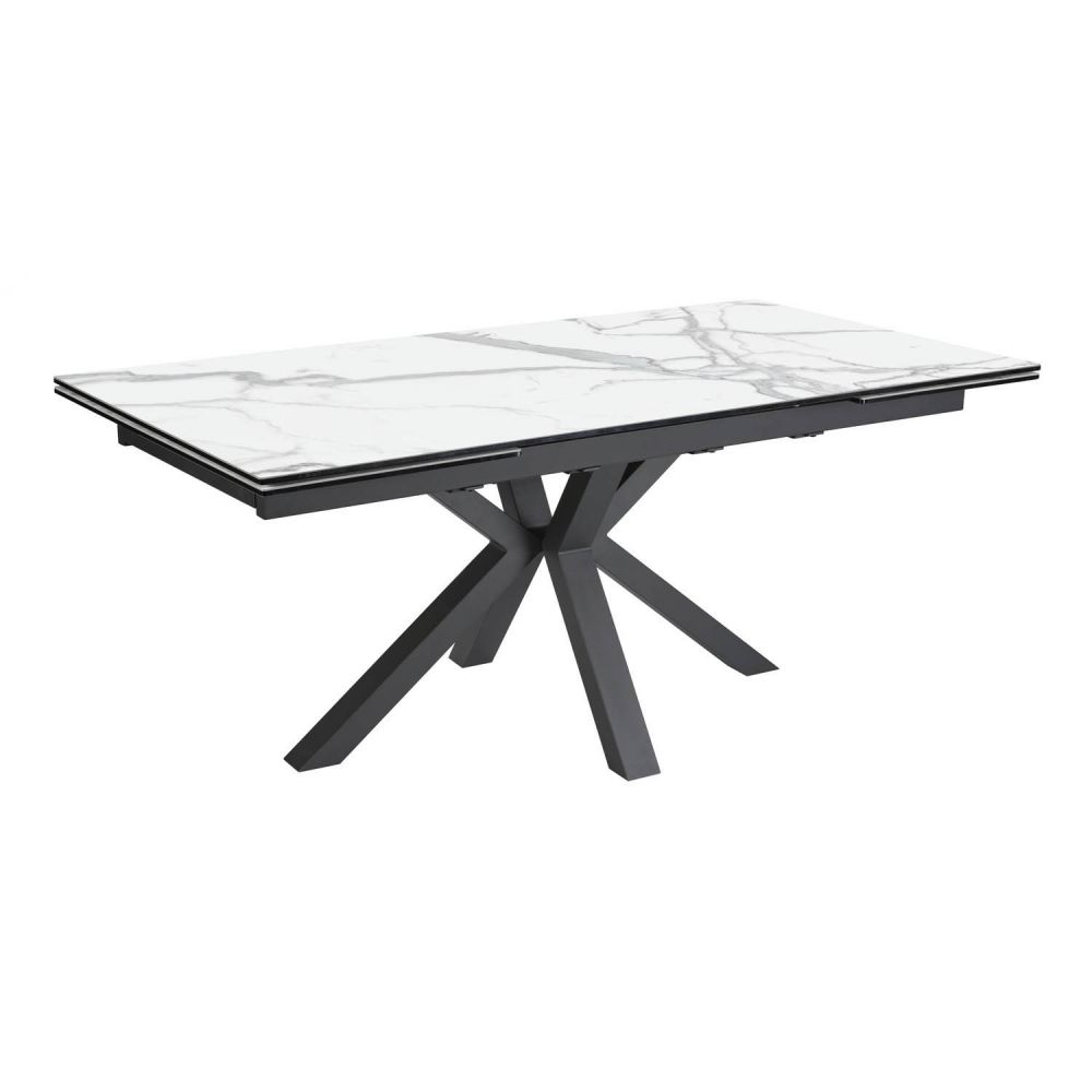Table rectangle en 180 x 95 Tournesol...