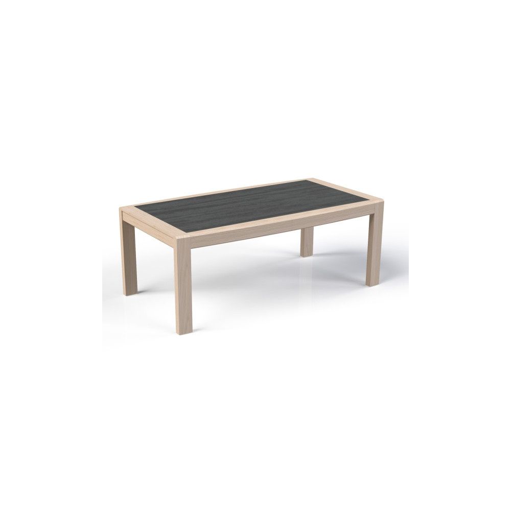 Table tonneau en 200 x 107,5 Gris - 2...