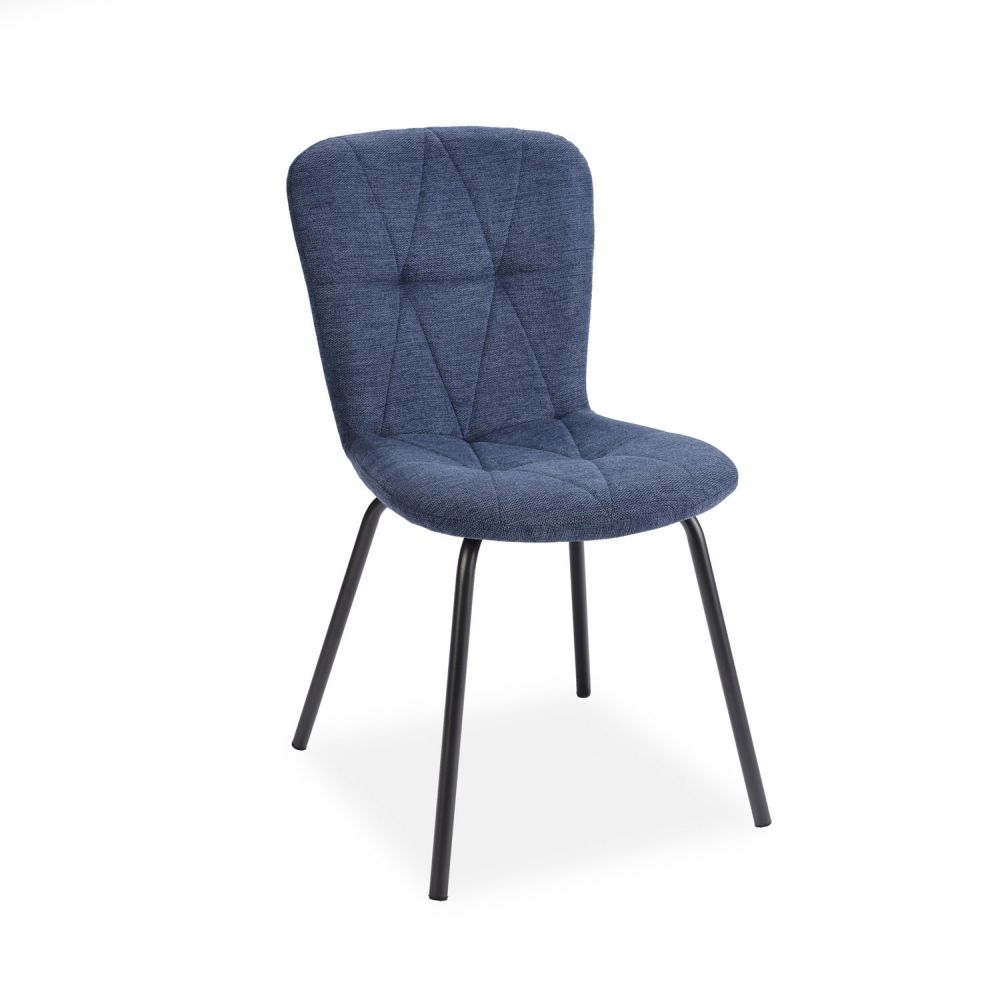 Lot de 4 Chaises Tissu "Emma"