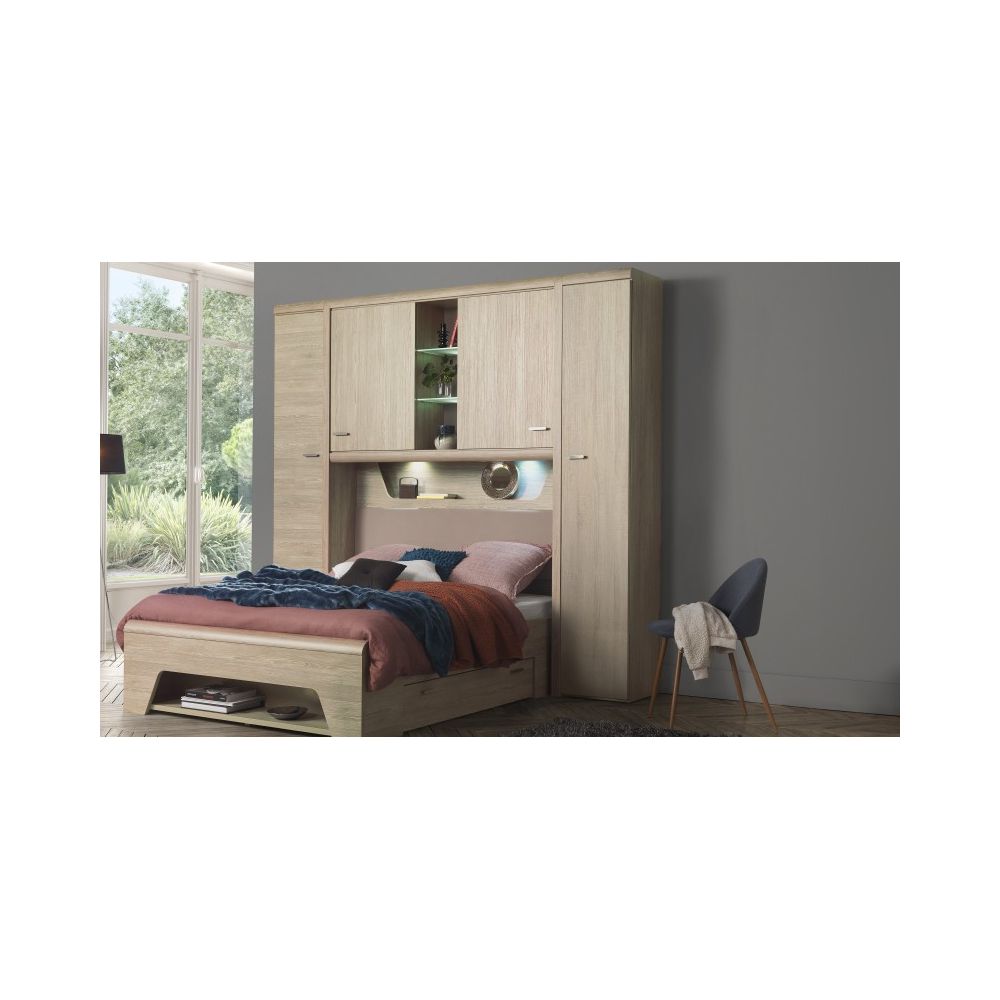 Armoire dressing 1 porte battante...