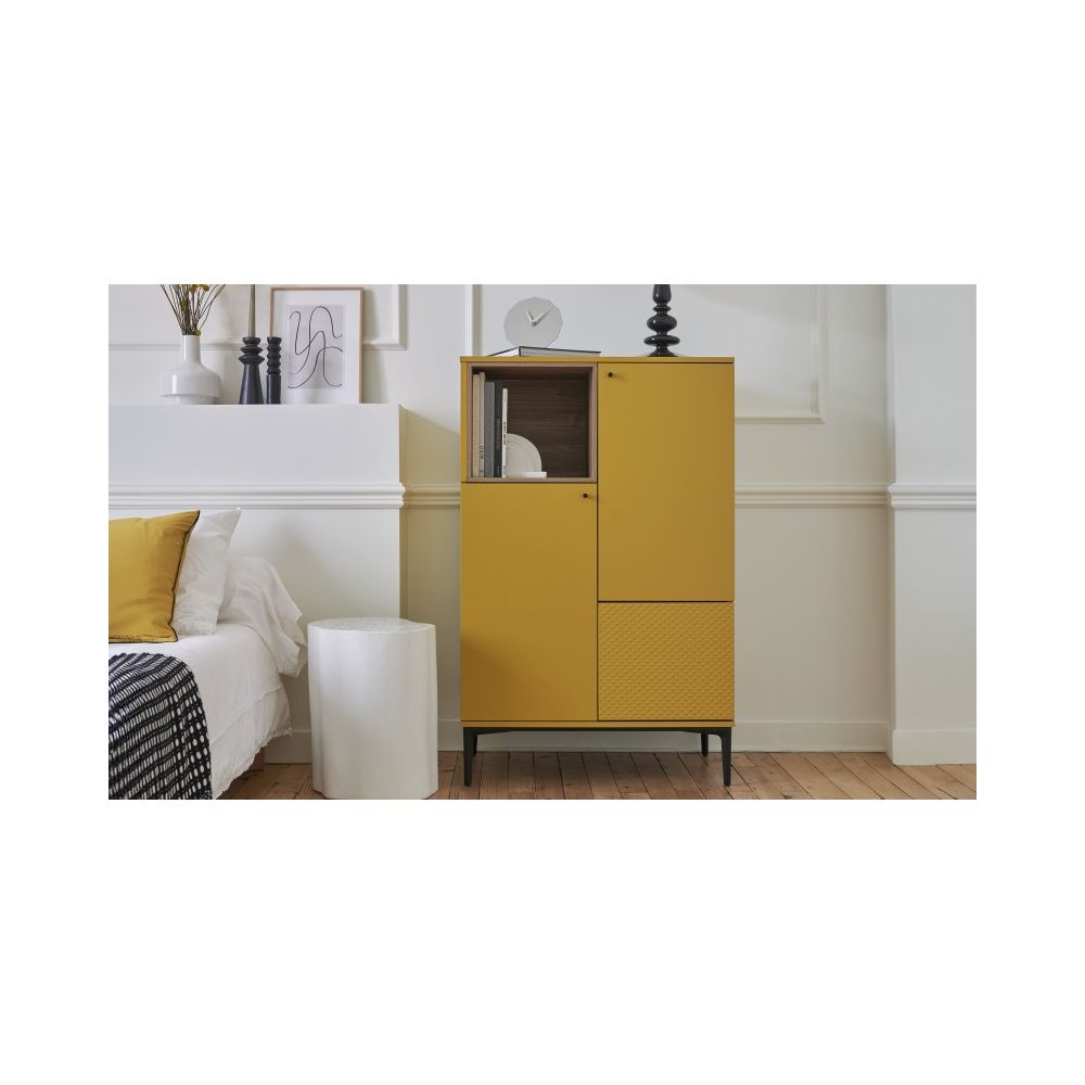 Vaisselier L80 cm Pieds Droits PIGMENT