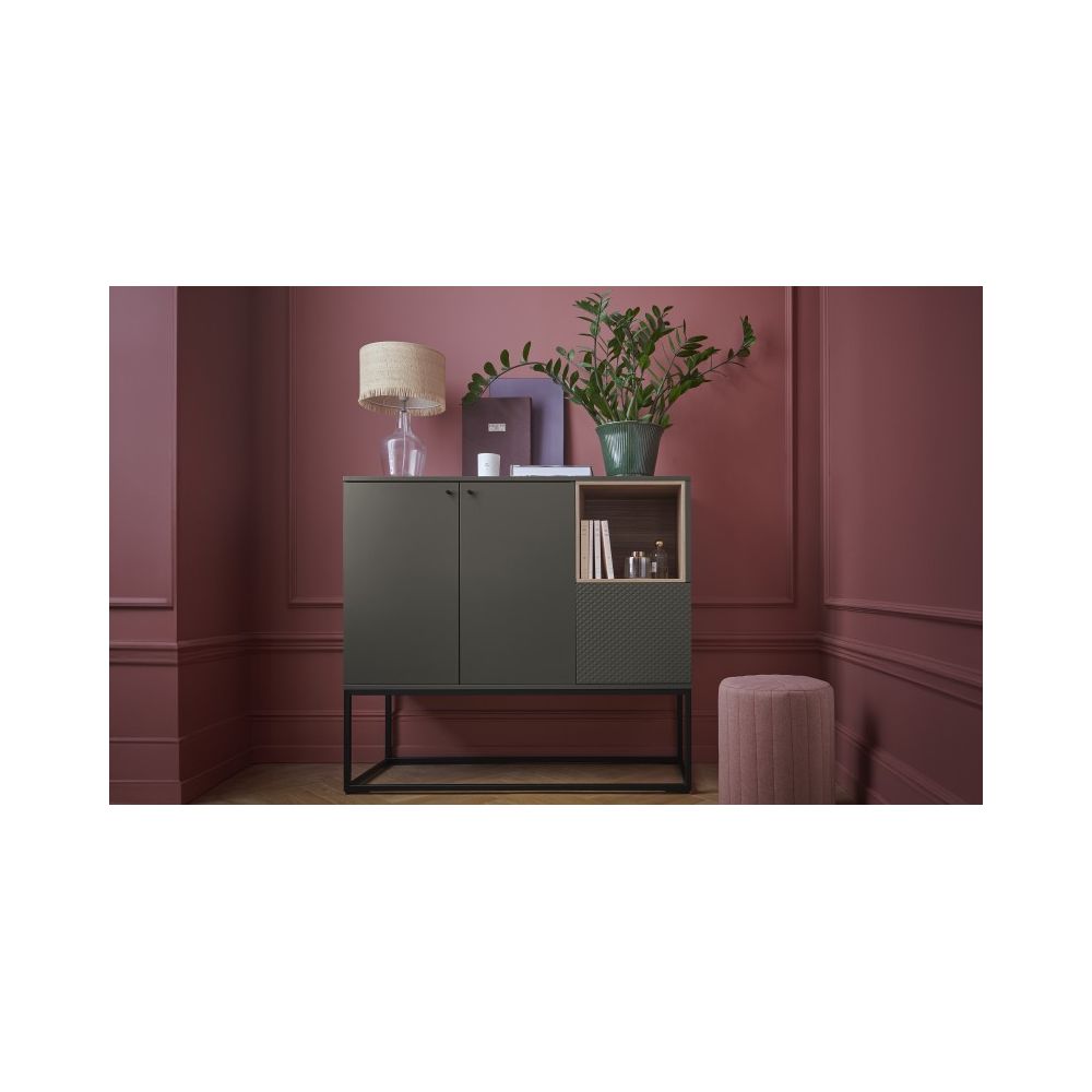 Buffet L120 cm Pieds Cadre PIGMENT