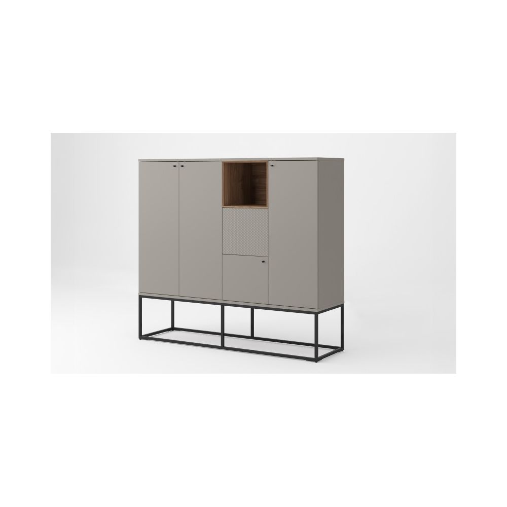 Vaisselier L160 cm Pieds Cadre PIGMENT