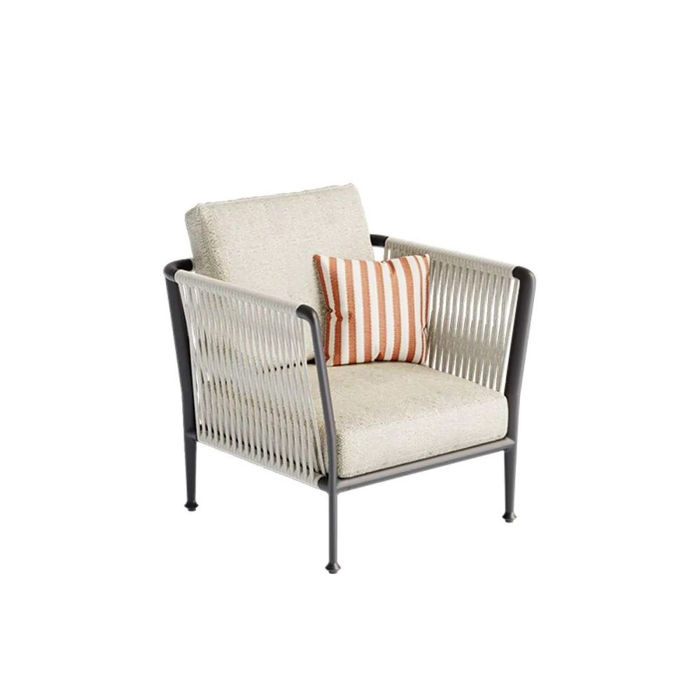 Fauteuil en aluminium TREBLE