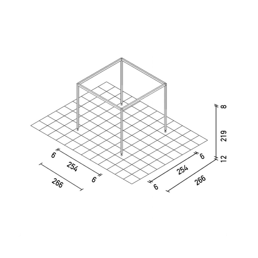 Pergola autoportante mobile SHIBUYA