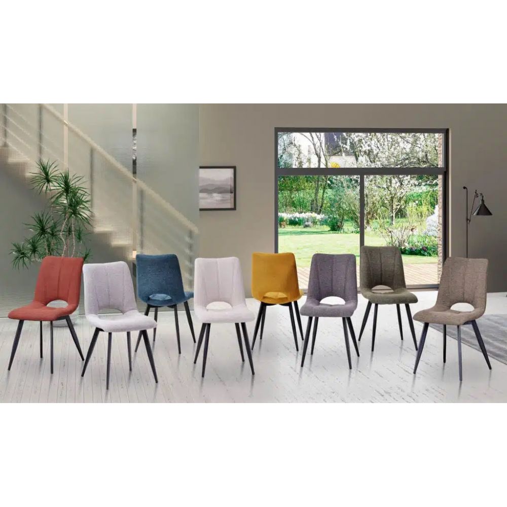 Chaise Coralie - Lot de 2