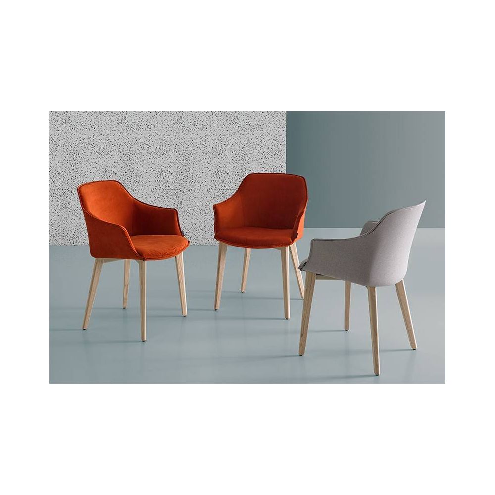 Chaise avec accoudoirs KEDUA MOBLIBERICA
