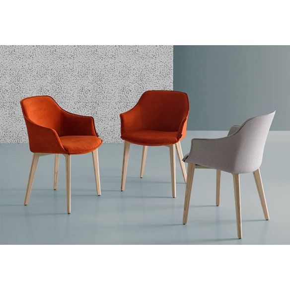 Chaise avec accoudoirs KEDUA MOBLIBERICA