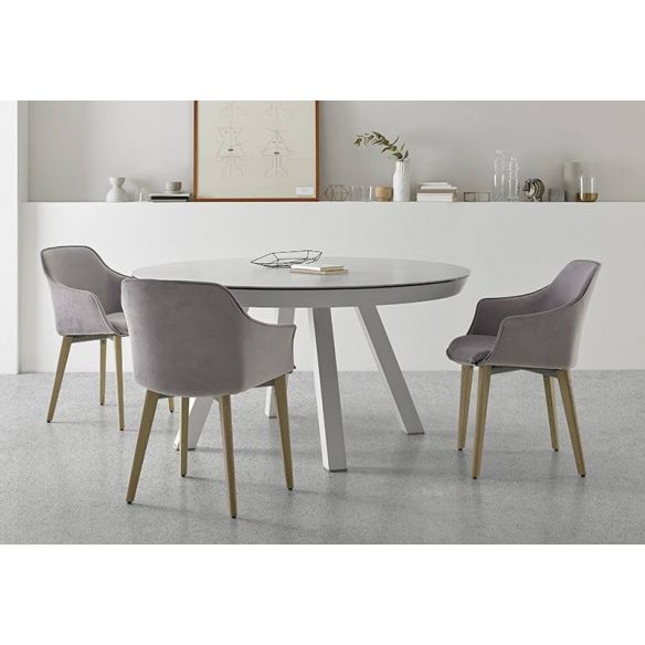 Chaise avec accoudoirs KEDUA MOBLIBERICA