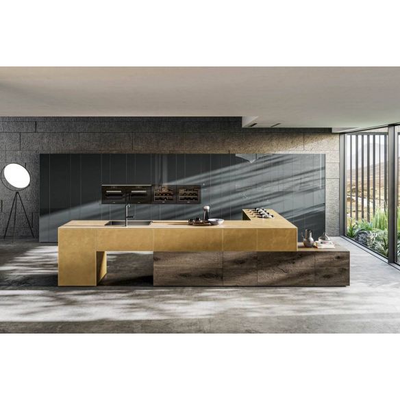 Cuisine 36e8 METAL XGLASS LAGO