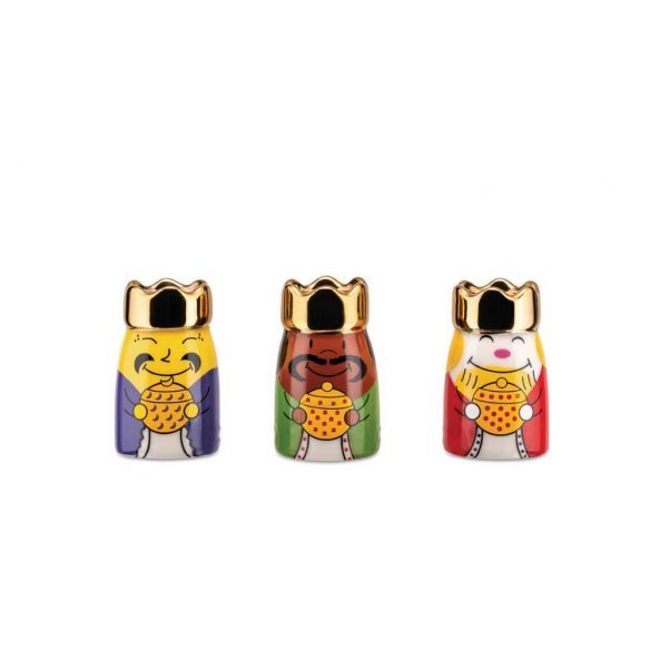 Set de 3 figurines "Re Magi" ALESSI