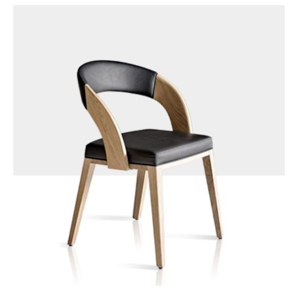 Chaise rembourrée 36 dossier à bascule VOGLAUER