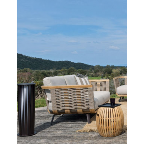 Tabouret extérieur en teck SWING UNOPIU