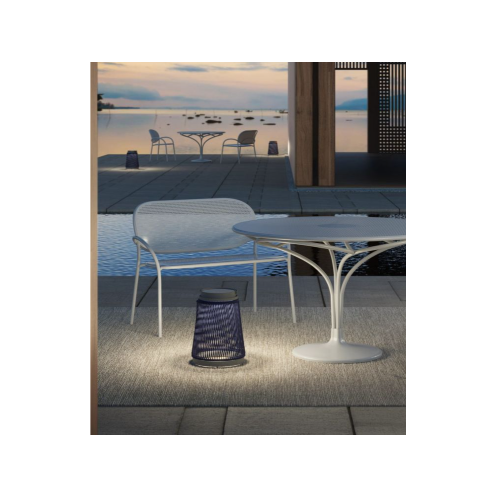 Table structure en aluminium 120cm LES ARCS UNOPIU