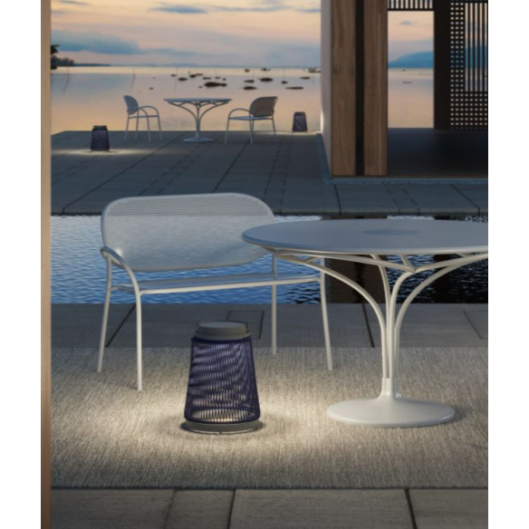 Table structure en aluminium 120cm LES ARCS UNOPIU