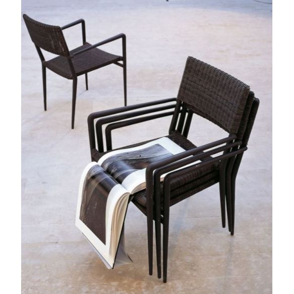 Petit fauteuil de jardin empilable EXPERIENCE UNOPIU