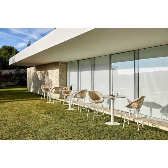 Tabouret extérieur CANASTA MUSOLA
