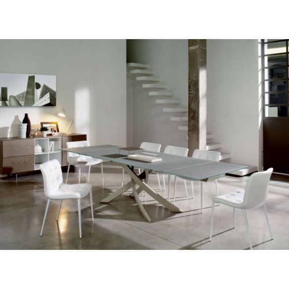 Table Artistico plateau verre BONTEMPI CASA