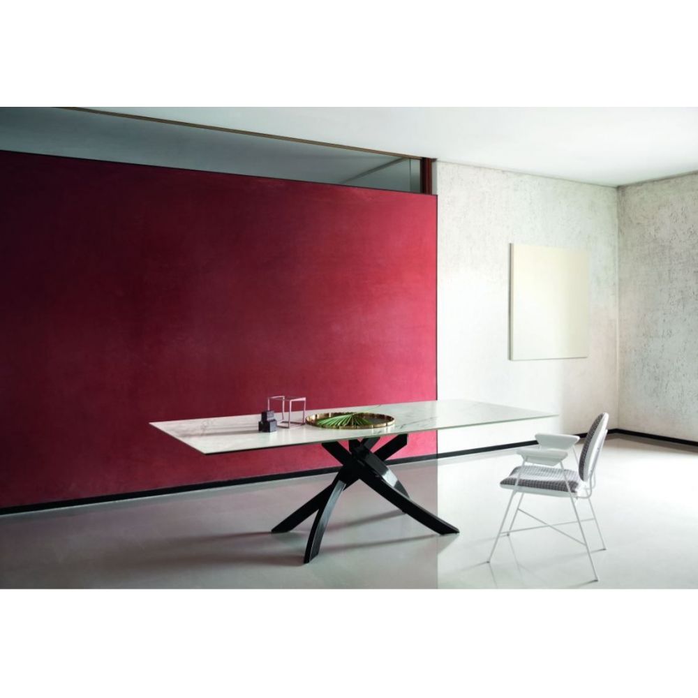 Table Artistico plateau marbre BONTEMPI CASA