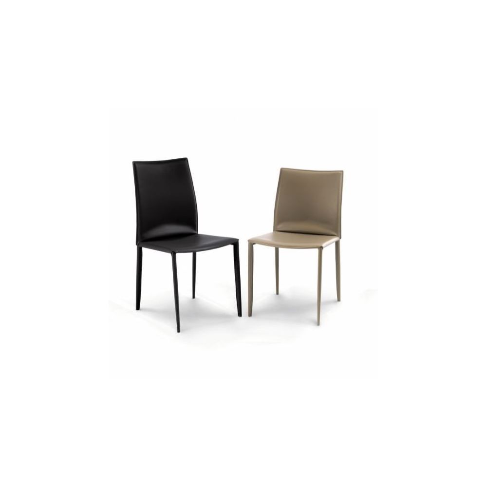 Chaise Linda dossier bas BONTEMPI CASA