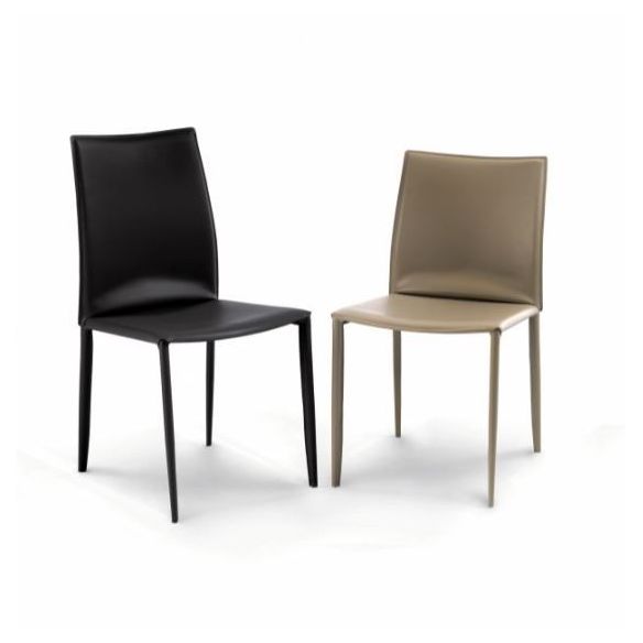 Chaise Linda dossier bas BONTEMPI CASA