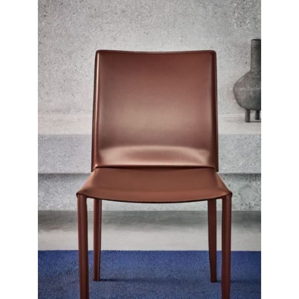 Chaise Linda dossier bas BONTEMPI CASA
