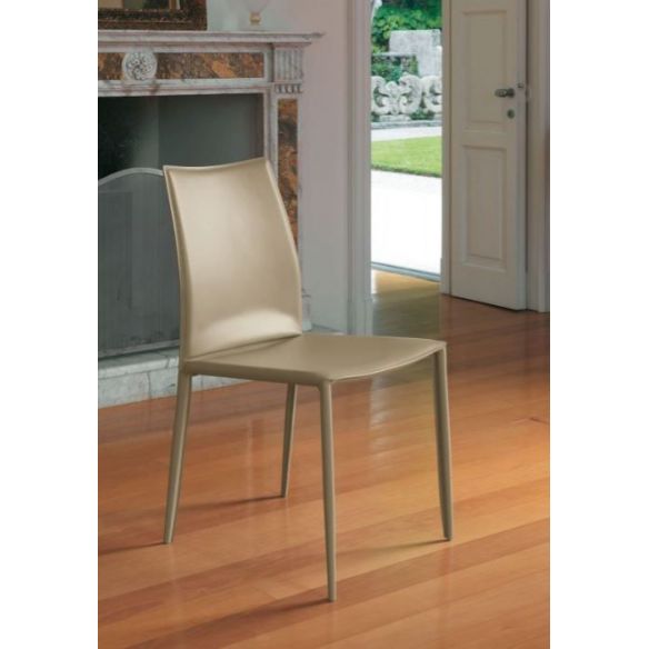 Chaise Linda dossier haut BONTEMPI CASA