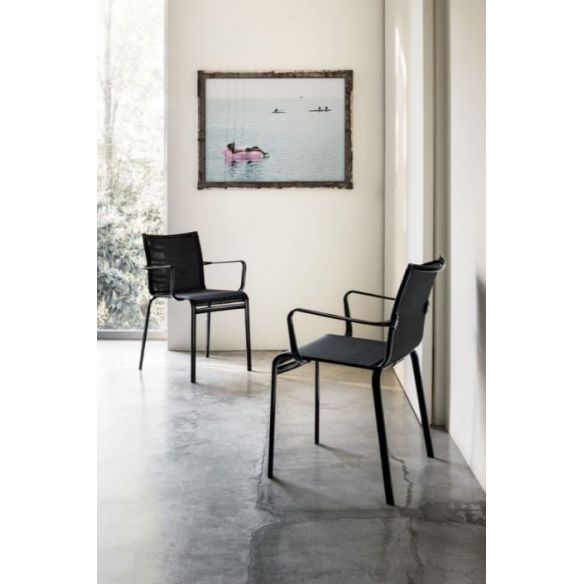 Chaise Net avec accoudoirs BONTEMPI CASA
