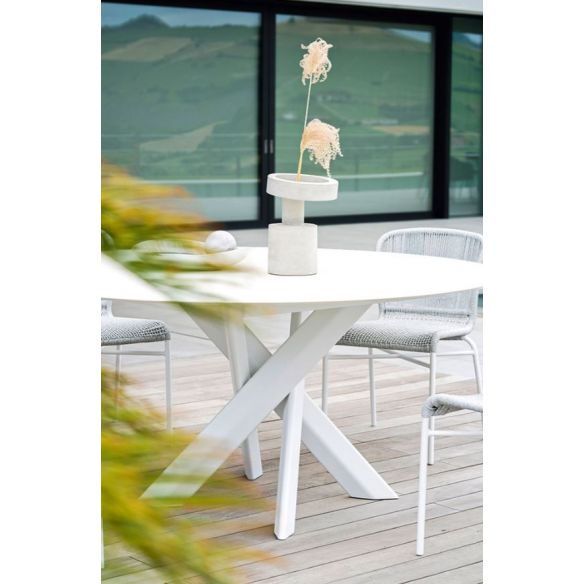Table extérieure ronde system star VARASCHIN