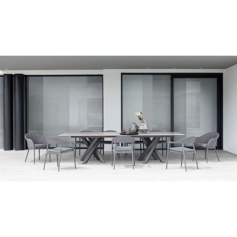 Table extérieure rectangle system star VARASCHIN